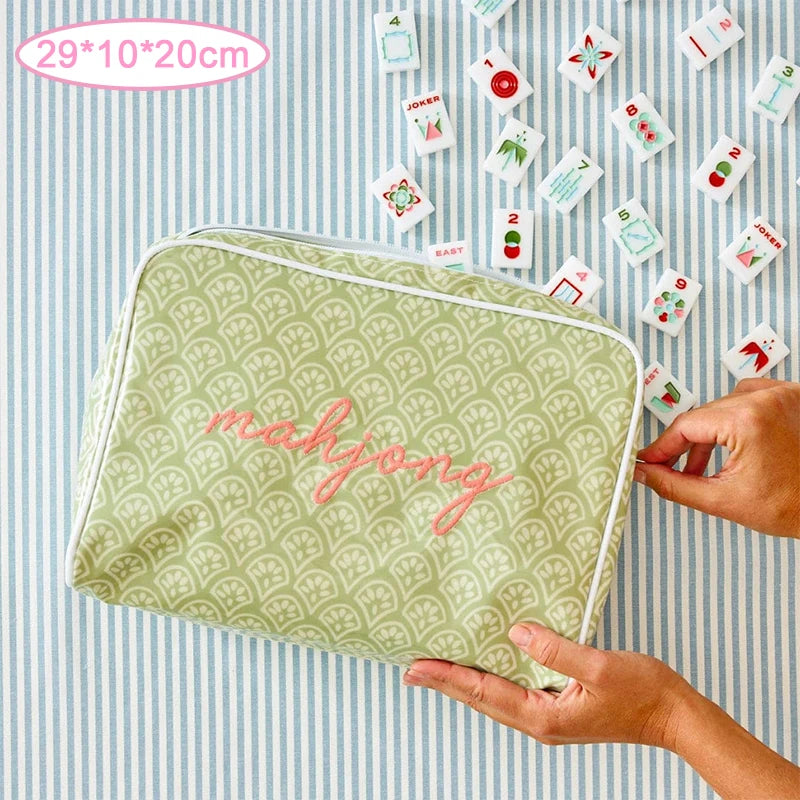 New fashionable PVC + nylon waterproof high-quality makeup bag with special print - women's travel toiletry bag storage bag DIY