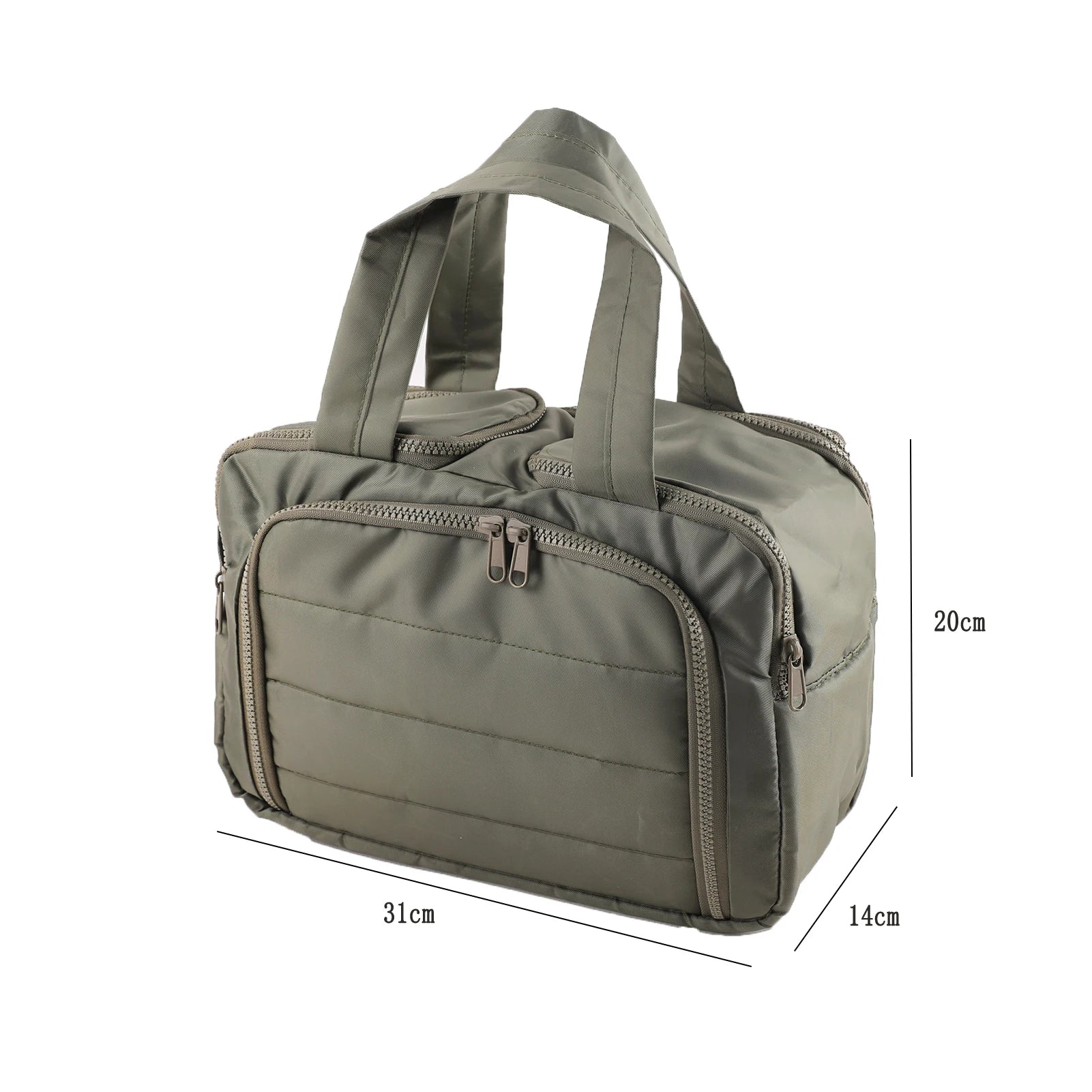 Multi opening makeup bag, suitable for commuting, travel, and home, suitable for makeup and grooming storage